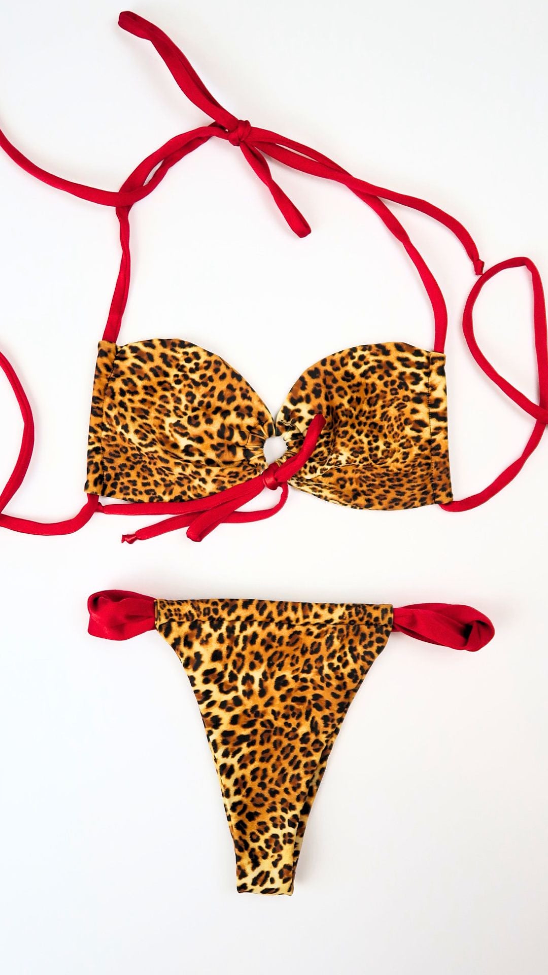 Red Leopard Bikini emithebrand