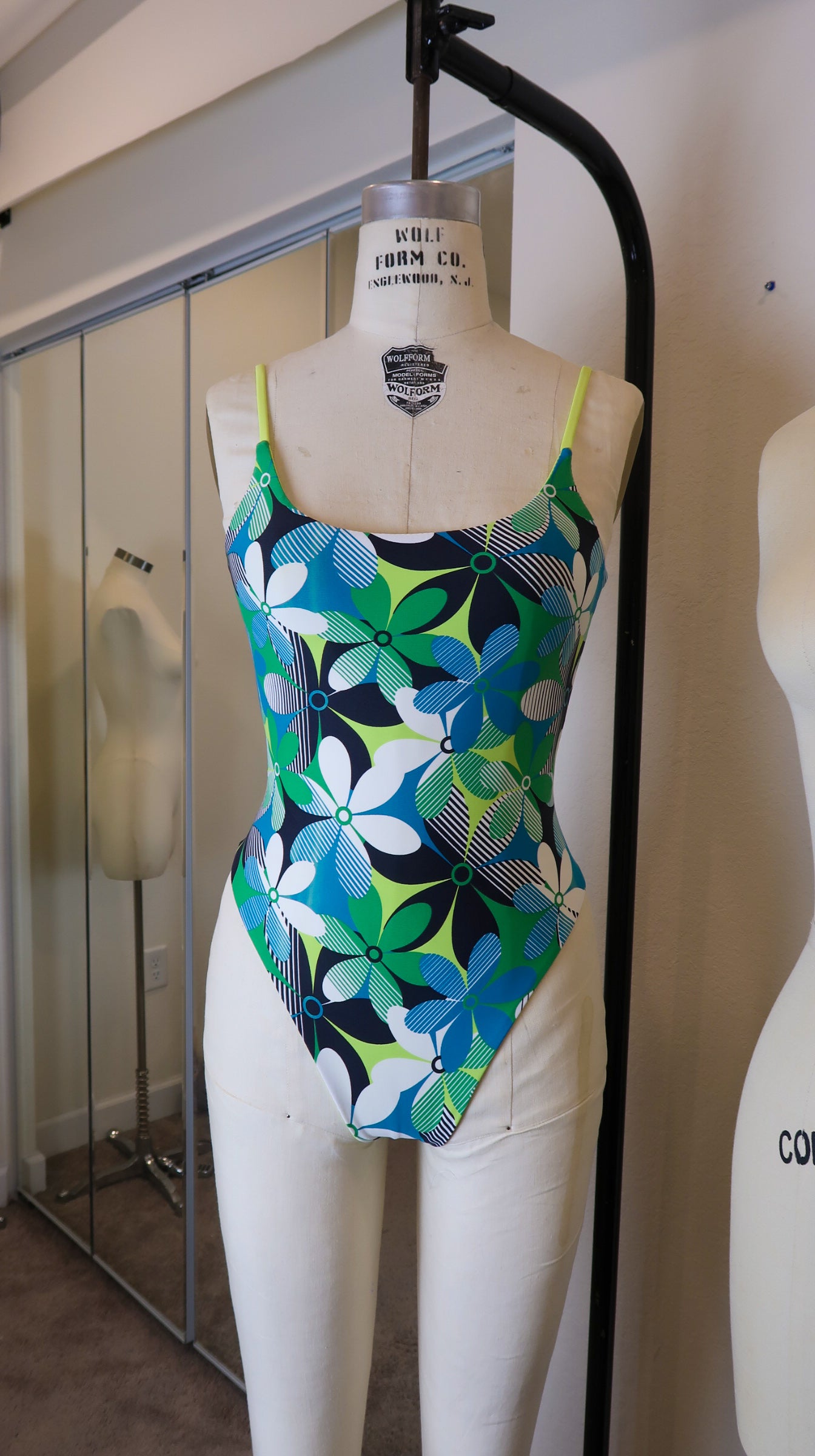 Sunbeam Reversible Floral One Piece